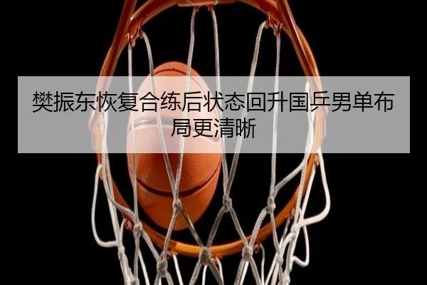 樊振东恢复合练后状态回升国乒男单布局更清晰